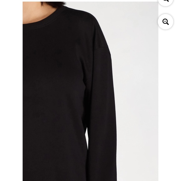 Athletic Works Women’s Black Crewneck Sweatshirt Size XXL NWT - Picture 5 of 6